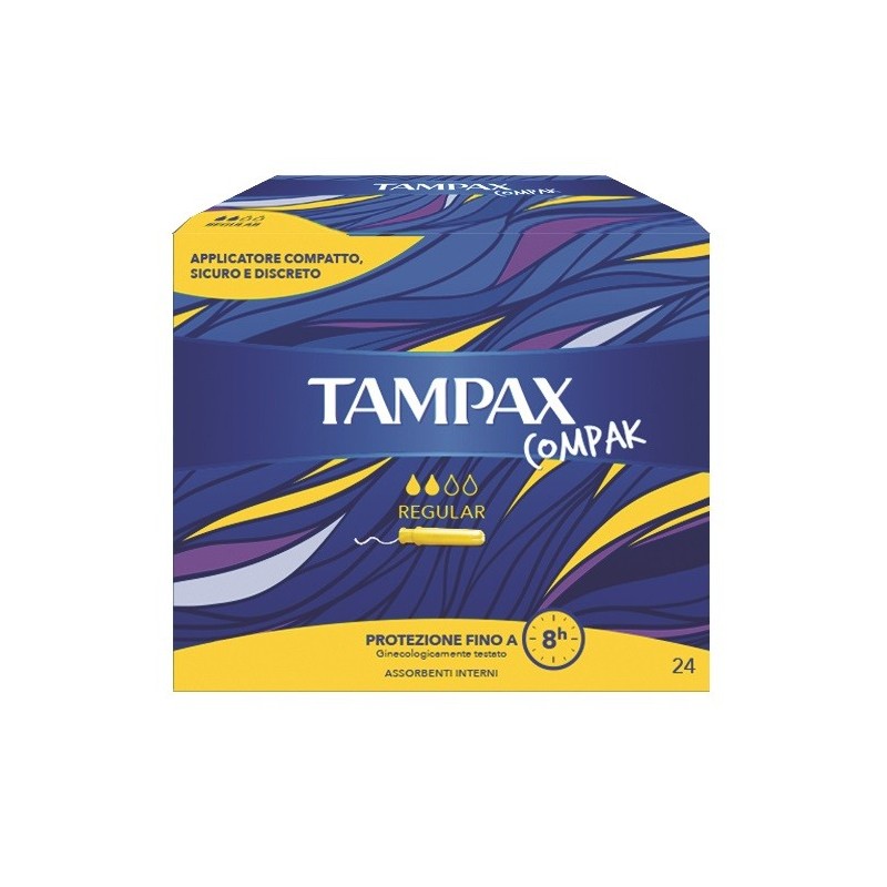 Tampax compax regular 24 pezzi