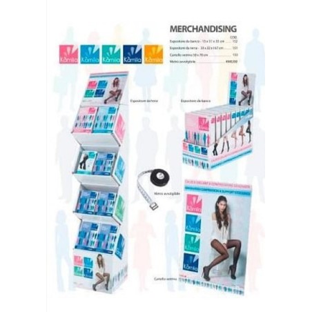 Kamila collant maglia liscia pretty 70 denari miele 1