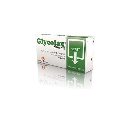 Glycolax 18 supposte glicerolo 2500mg