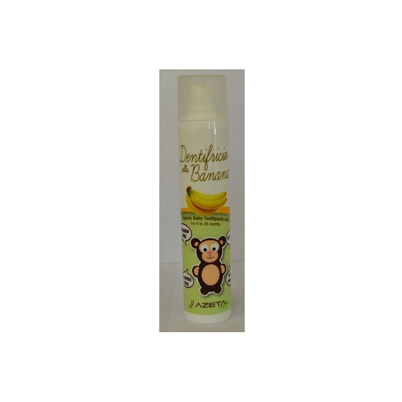 Azetabio dentifricio banana 50 ml Azetabio dentifricio banana 50 ml