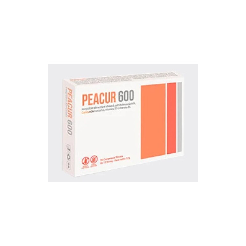 Peacur 600 30 compresse 36 g