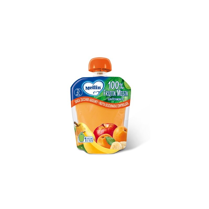 Mellin pouch frutta mista 90 g