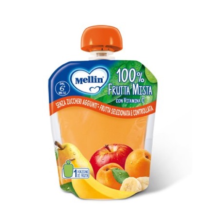 Mellin pouch frutta mista 90 g