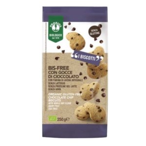 Probios biscotti bisfree gocce di cioccolato 250 g