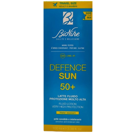 Defence sun 50+ latte fluido 100 ml