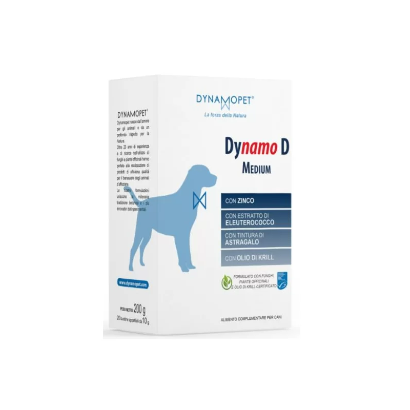 Dynamo d medium 20 bustine da 10 g