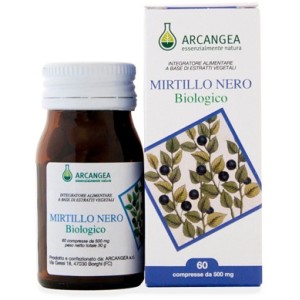 Mirtillo nero biologico 60 compresse