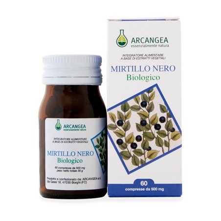 Mirtillo nero biologico 60 compresse