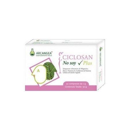 Ciclosan plus no-soy 30 compresse Ciclosan plus no-soy 30 compresse