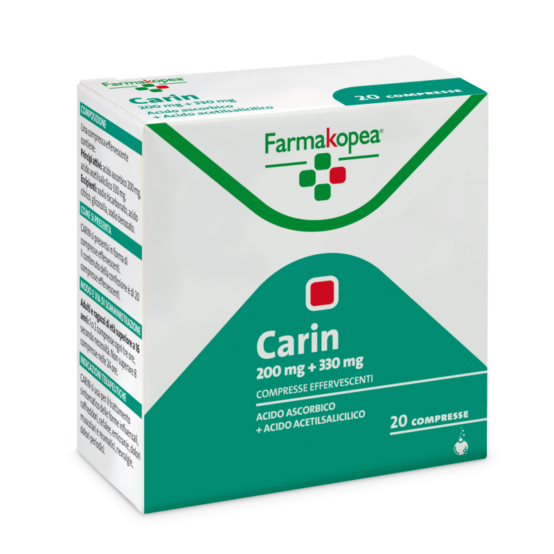 Carin 20 compresse eff 330 mg + 200 mg