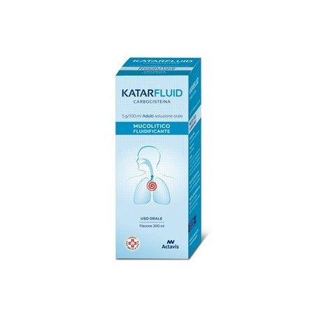 Katarfluid ad soluzione orale 200 ml 5 g/100 ml