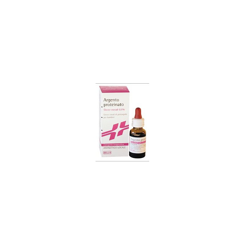 Argento proteinato sella bb gocce orl 10 ml 0,5%