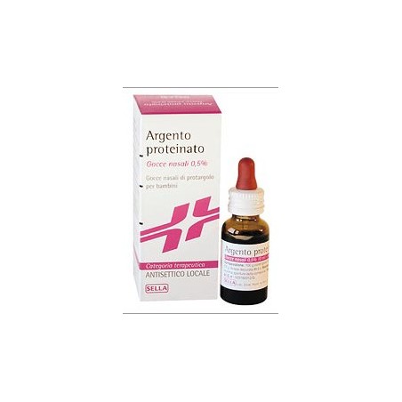 Argento proteinato sella bb gocce orl 10 ml 0,5%