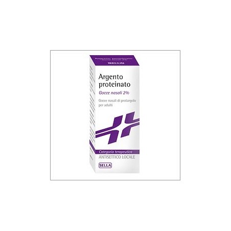 Argento proteinato sella ad gocce orl 10 ml 2%