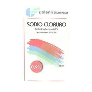Sodio cloruro galenica senese 1 flacone 100 ml 0,9%