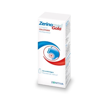 Zerinomed gola collutorio 160 ml 0,25%