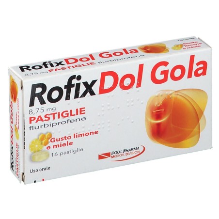 Rofixdol gola 16 pastiglie 8,75 mg limone miele