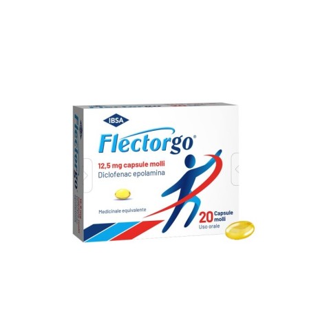 Flectorgo 20 capsule molli 12,5 mg