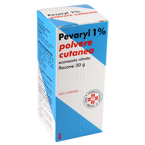 Pevaryl polvere cutanea 30 g 1%