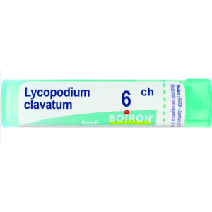 Lycopodium clavatum boiron 80 granuli 6 ch contenitore multidose 4 g