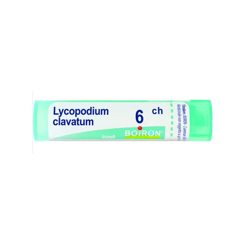 Lycopodium clavatum boiron 80 granuli 6 ch contenitore multidose 4 g Lycopodium clavatum boiron 80 granuli 6 ch contenitore multidose 4 g