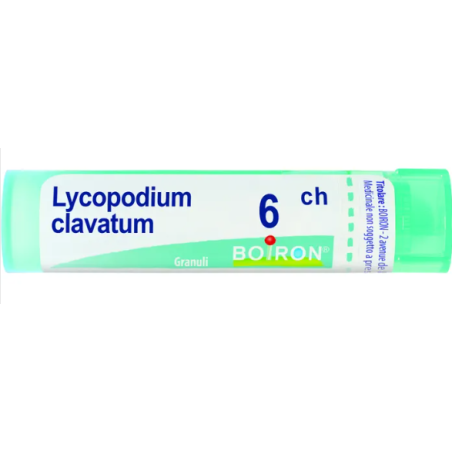Lycopodium clavatum boiron 80 granuli 6 ch contenitore multidose 4 g Lycopodium clavatum boiron 80 granuli 6 ch contenitore multidose 4 g