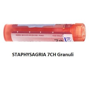 Staphysagria boiron 80 granuli 7 ch contenitore multidose