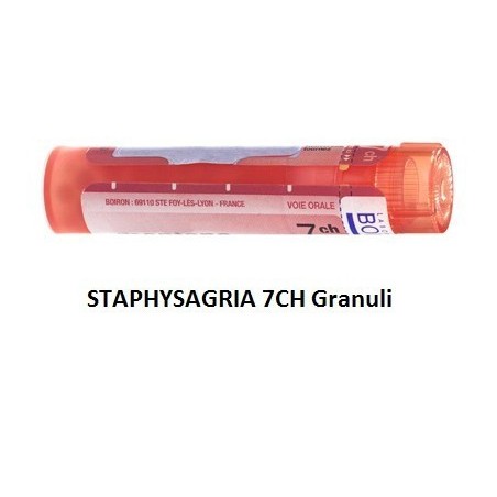 Staphysagria boiron 80 granuli 7 ch contenitore multidose