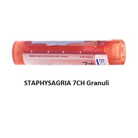 Staphysagria boiron 80 granuli 7 ch contenitore multidose