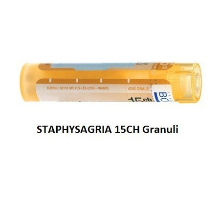 Staphysagria boiron 80 granuli 15 ch contenitore multidose