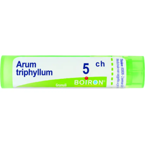 Arum triphyllum boiron 80 granuli 5 ch contenitore multidose