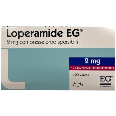 Loperamde eg 12 compresse orodispers 2 mg