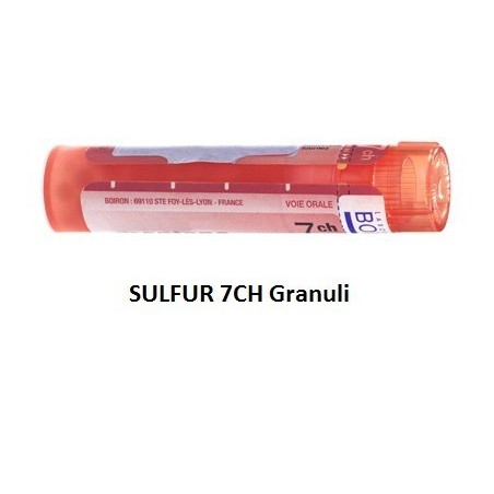 Sulfur boiron 80 granuli 7 ch contenitore multidose Sulfur boiron 80 granuli 7 ch contenitore multidose