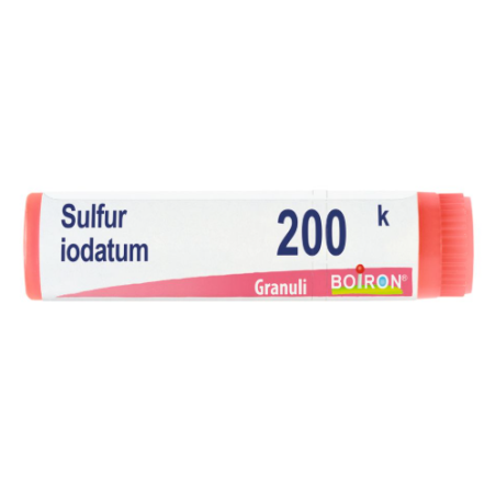 Sulfur iodat boiron granuli 200 k contenitore monodose Sulfur iodat boiron granuli 200 k contenitore monodose