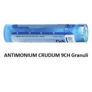 Antimonium crudum boiron 80 granuli 9 ch contenitore multidose
