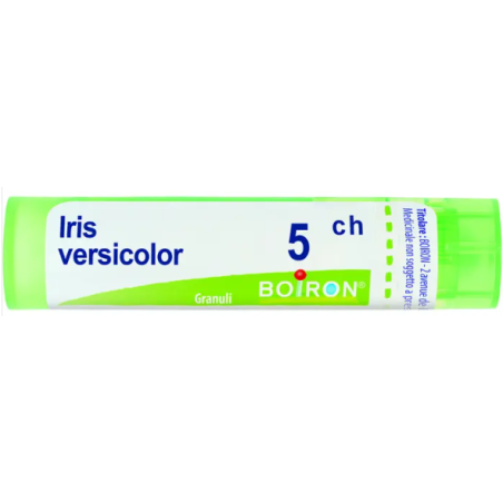 Iris versicolor boiron 80 granuli 5 ch contenitore multidose