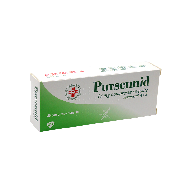 Pursennid 40 compresse riv 12 mg