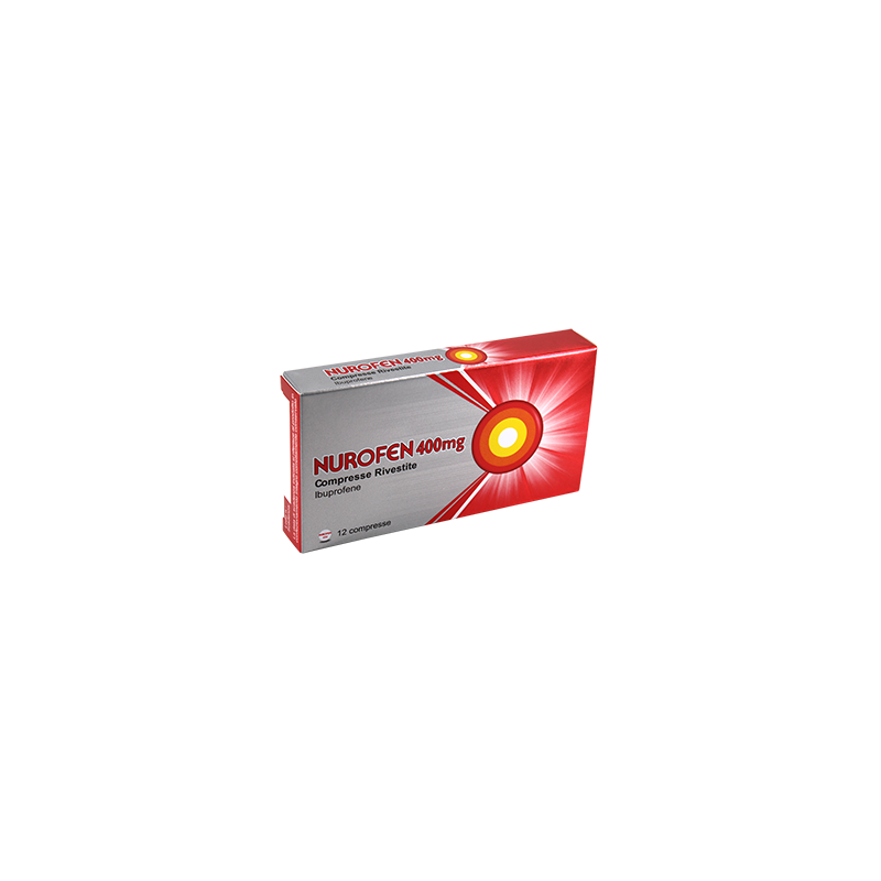 Nurofen 12 compresse riv 400 mg blister pvc/alluminio