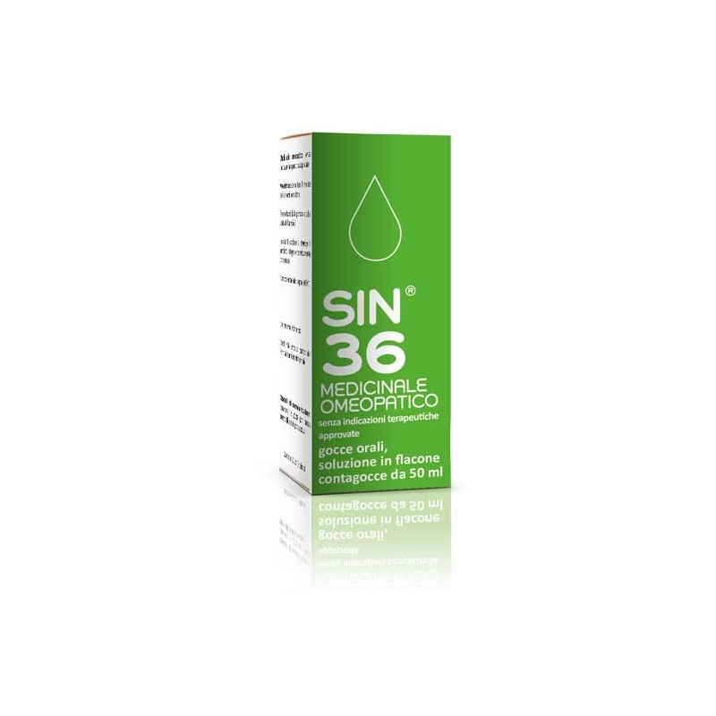 Sin 36 gocce 50 ml