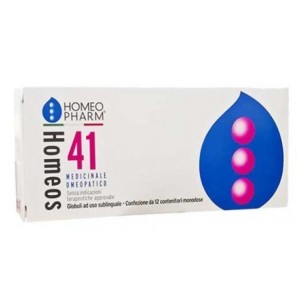 Homeos 41 globuli 12 tubi