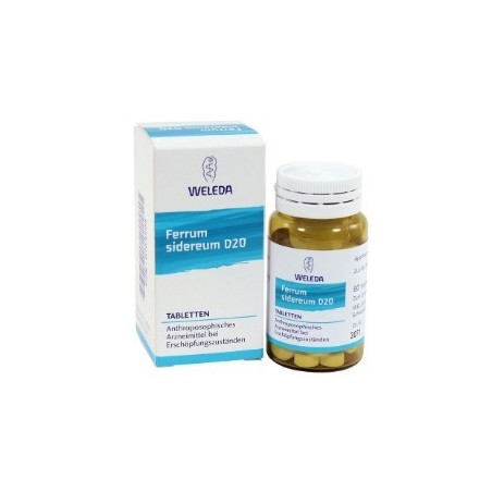 Ferrum sidereum d20 80 compresse Ferrum sidereum d20 80 compresse