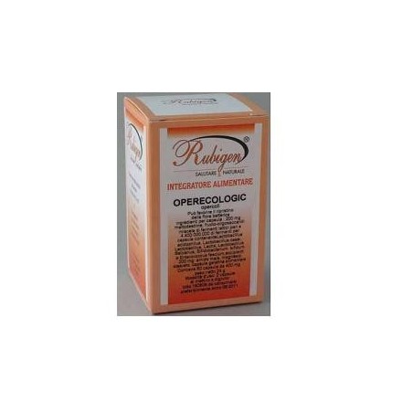 Rubigen operecologic integratore di probiotici prebiotici edenzimi 60 capsule