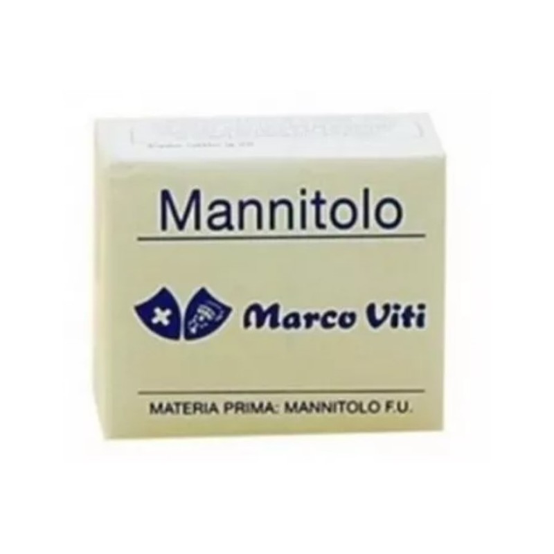 Mannite farmacopea ufficiale cubo 25 g