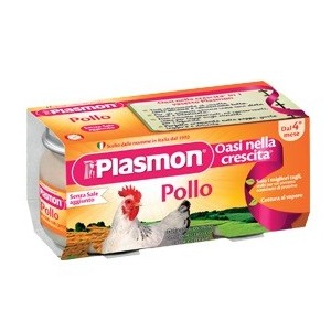 Plasmon omogeneizzato pollo 120 g x 2 pezzi