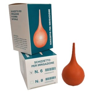 Schizzetto in gomma misura 6