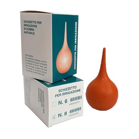Schizzetto in gomma misura 8