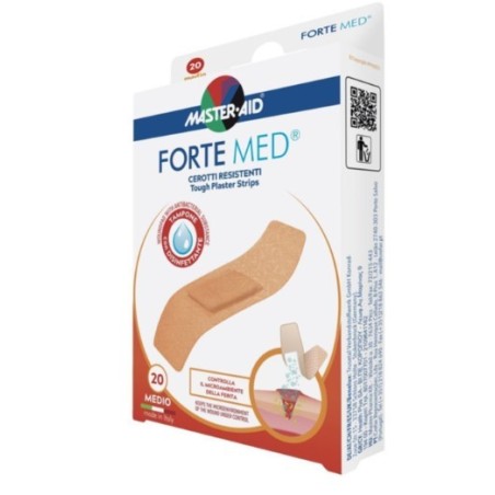 Cerotto master-aid forte med medio 100 pezzi