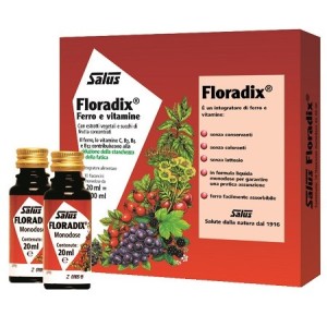 Floradix monodose 10 flaconcini da 20 ml
