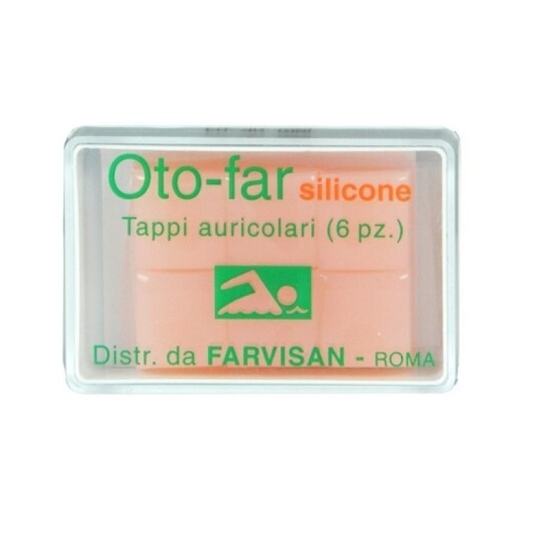 Tappo auricolare in silicone otofar 6 pezzi