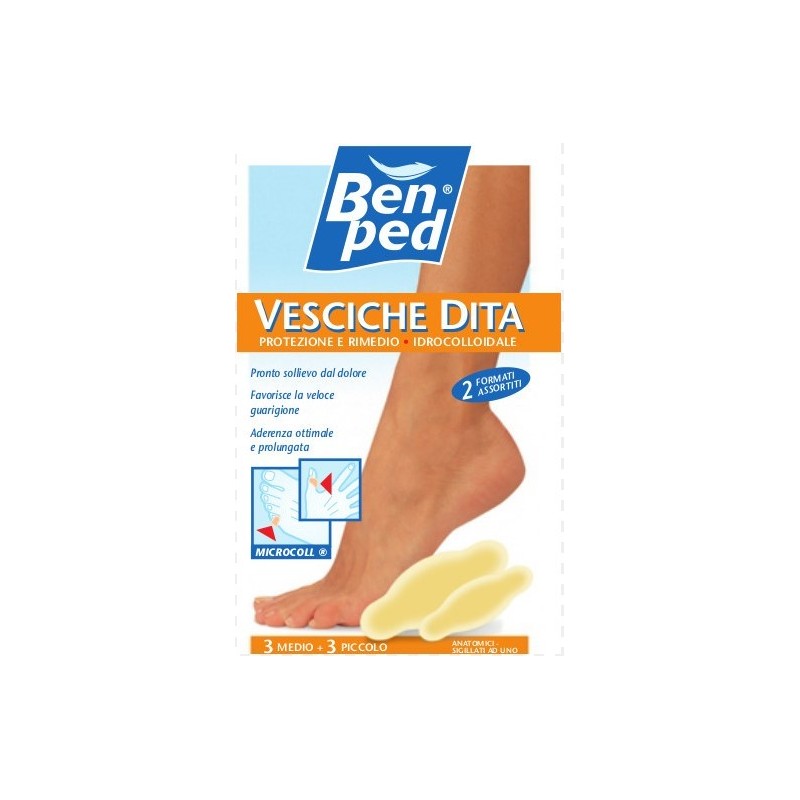 Benped vesciche assortito 6 pezzi